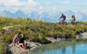 Sport in den Bergen