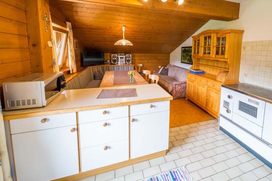 Essbereich Ferienwohnung Filzmoos